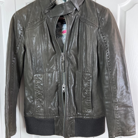 MACKAGE for Aritzia Leather Jacket - Picture 5 of 13